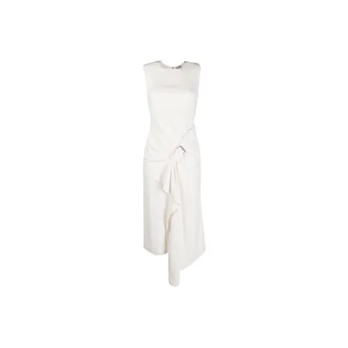 Alexander McQueen Sleeveless Dresses Women's Light Beige
