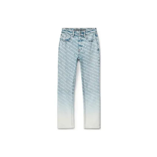 Alexander Wang Jeans Women's Blue/White Gradient