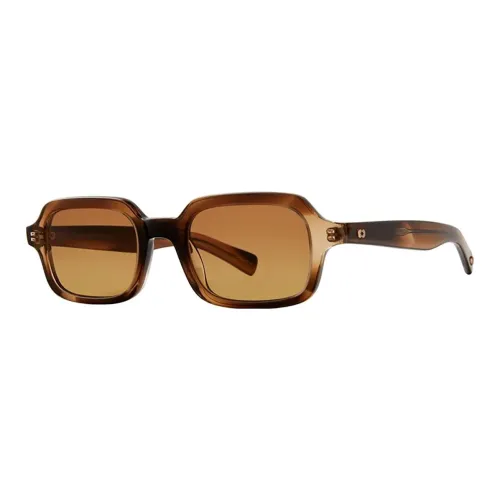 GARRETT LEIGHT Sunglasses Unisex Brown