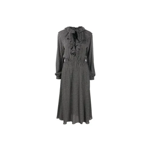 PHILOSOPHY DI LORENZO SERAFINI Long-Sleeved Dresses Women's Gray