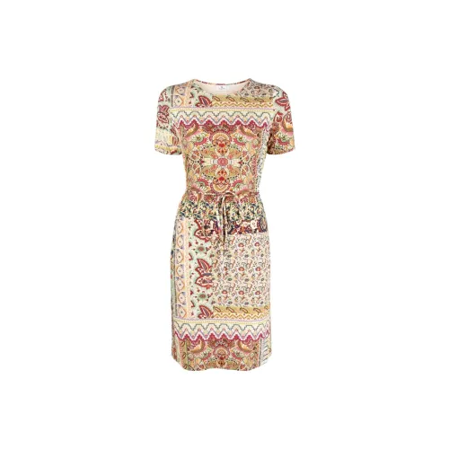 ETRO Short-Sleeved Dresses Women's Light Brown