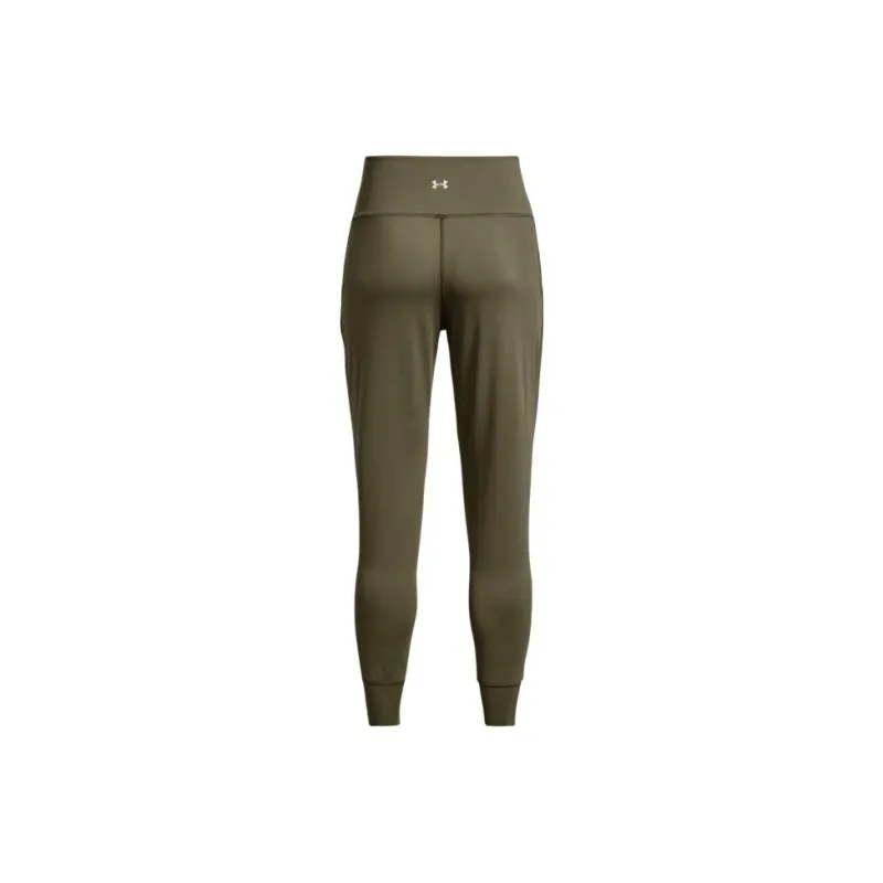Under Armour Slim Fit Pants Sweatpants Women's Olive Green-1
