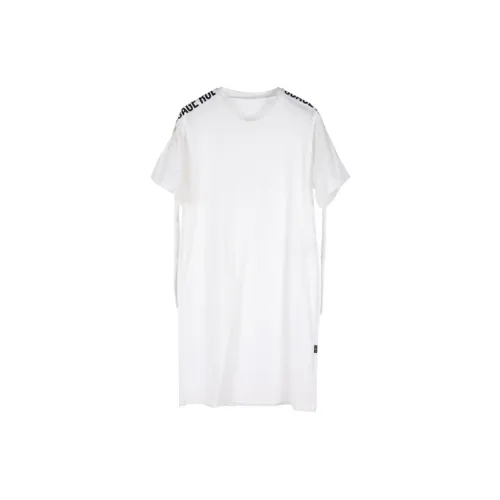 Yohji Yamamoto Short-Sleeved Dresses Women's White