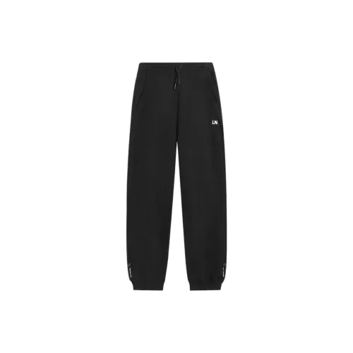 LINING Sports Life Collection Knitted Sweatpants Women's Black