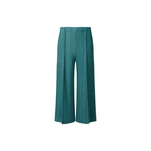 PLEATS PLEASE ISSEY MIYAKE Casual Pants Women's Blue/Green