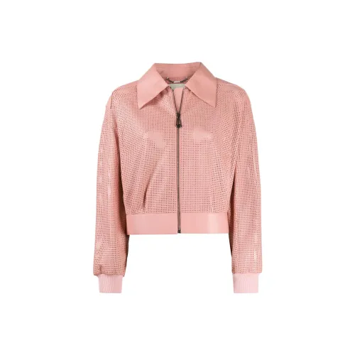 FENDI Cropped Coats Women's Pink