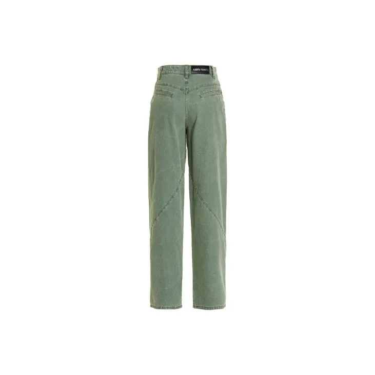 ALBERTA FERRETTI SS22 Jeans Women's Green-1