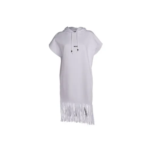 MSGM Short-Sleeved Dresses Women's White