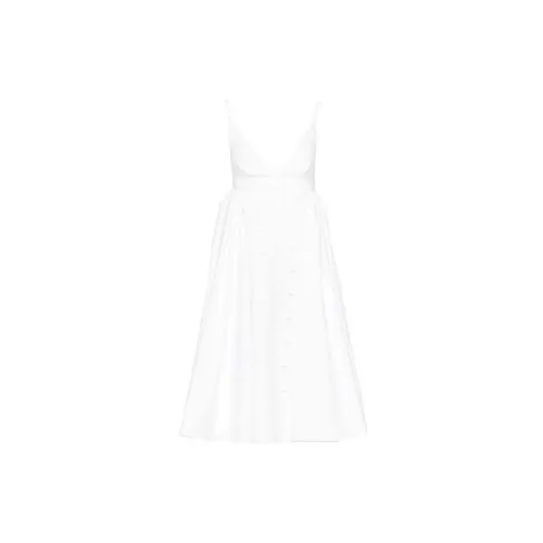 PRADA Sleeveless Dresses Women's White