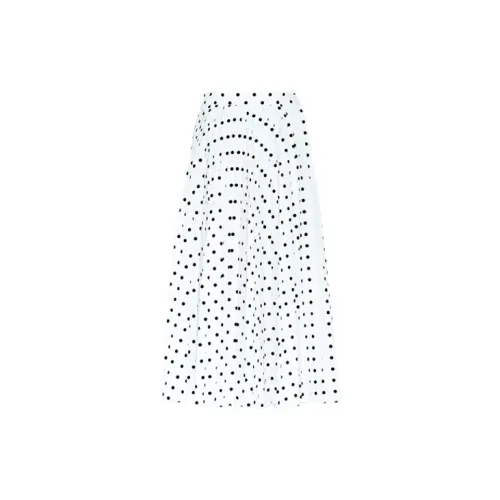 MIU MIU Casual Long Skirts Women's White