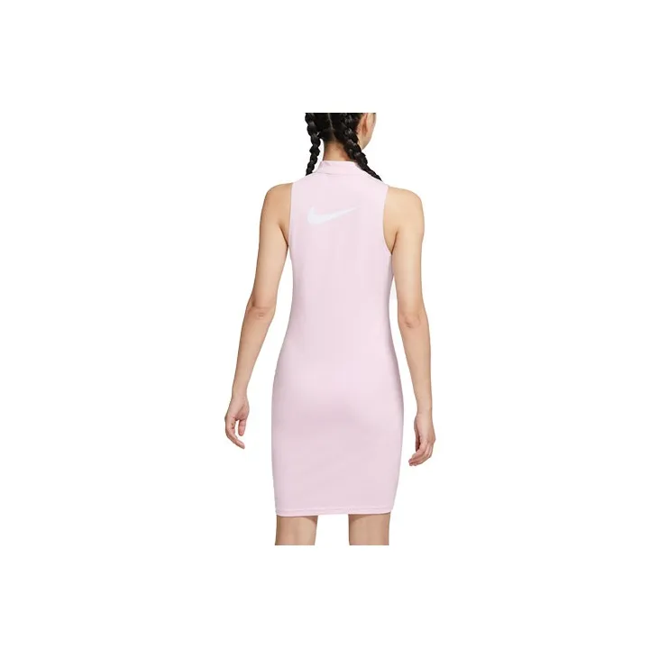 Nike Sleeveless Dress Women's Pink-1
