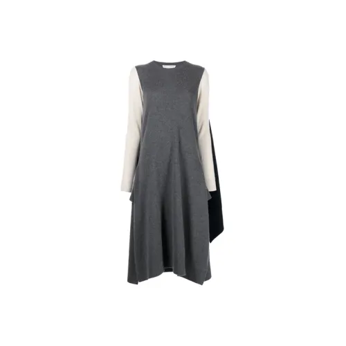 JW Anderson Long-Sleeved Dresses Women's Gray