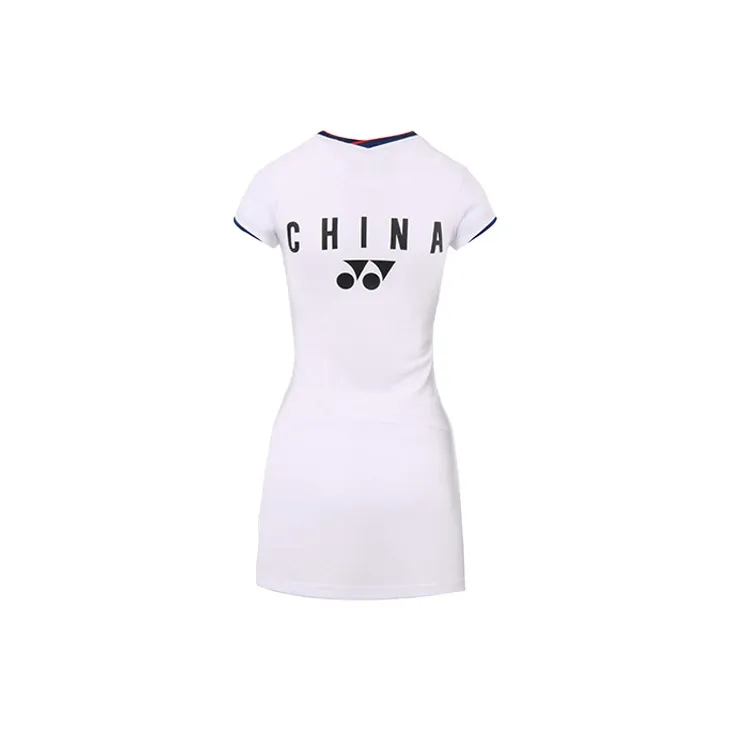 YONEX Short Sleeved Dresses Women's White-1