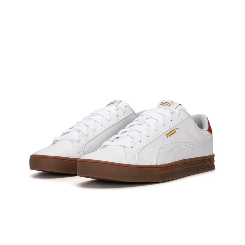 PUMA Smash Vulc V3 Lo 'White Chili Oil Gum'-1