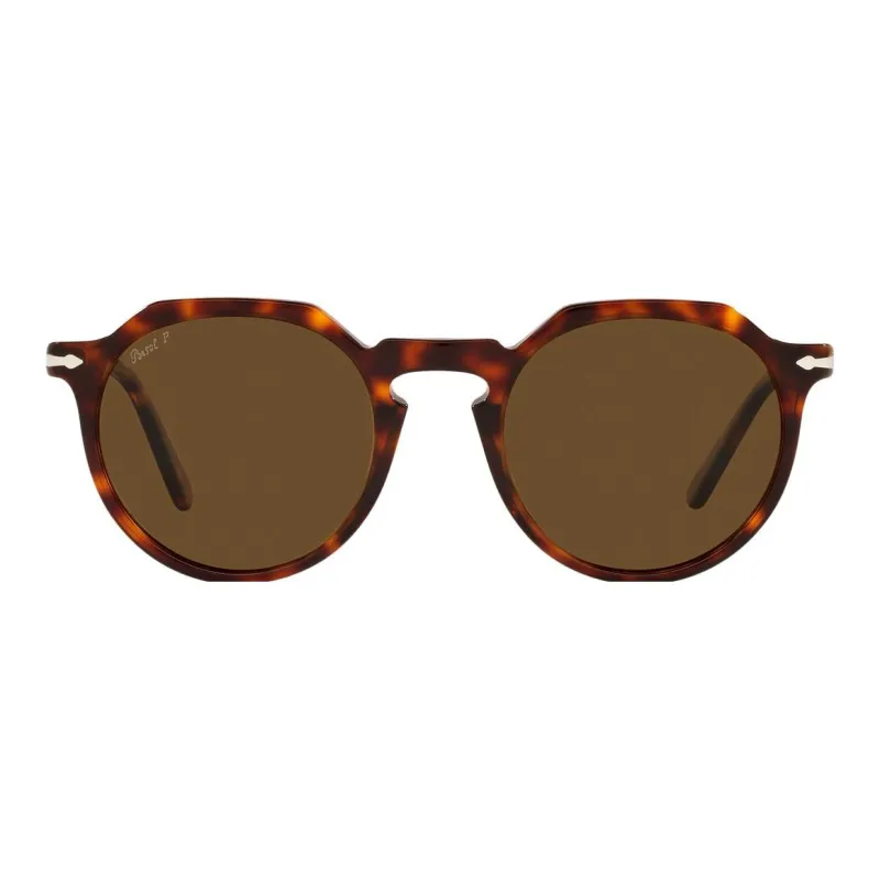 PERSOL Round Frame Sunglasses-1