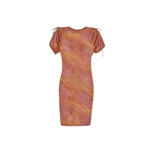 ISABEL MARANT Short-Sleeved Dresses Women's Orange