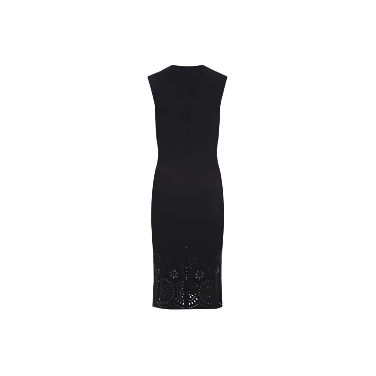 Valentino Sleeveless Dress Women's Black-1