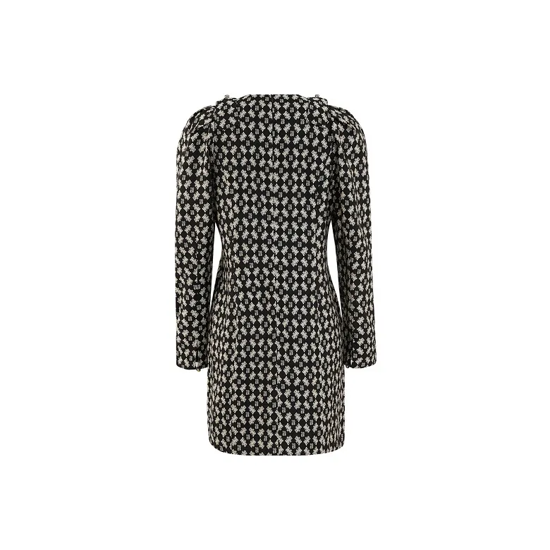 D'zzit Long-Sleeved Dresses Women's Black-1