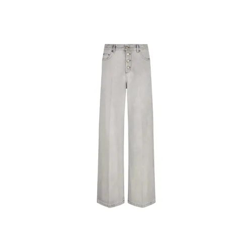 DIOR Quarterly New Products Jeans Women's Light Gray