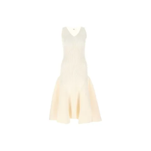 AMIPARIS Sleeveless Dresses Women's White