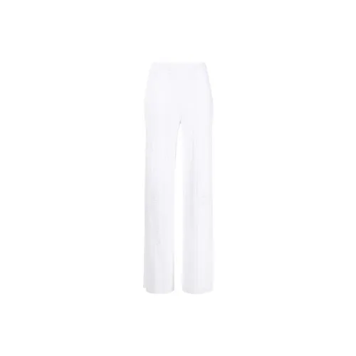 Marine Serre Casual Pants Women's White