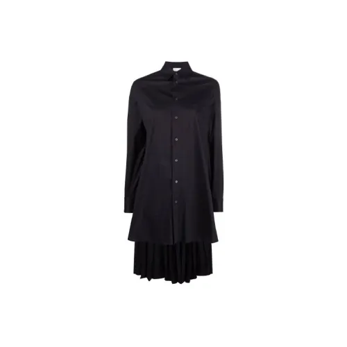 RED VALENTINO Long-Sleeved Dresses Women's Black