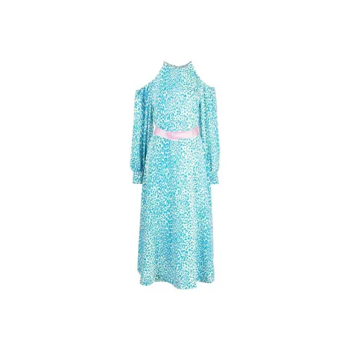 Stella McCartney Leopard print Belted Dress