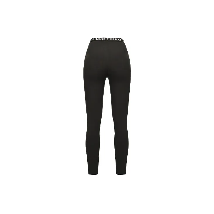 PINKO Leggings Women's Black-1