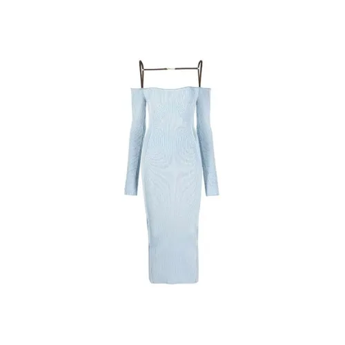 Jacquemus Long-Sleeved Dresses Women's Blue