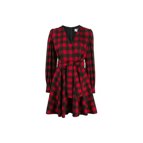 MSGM Long-Sleeved Dresses Women's Red