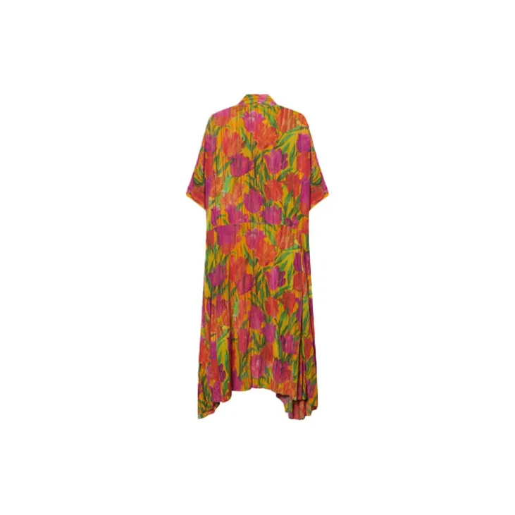 Balenciaga Short-Sleeved Dresses Women's Yellow-1