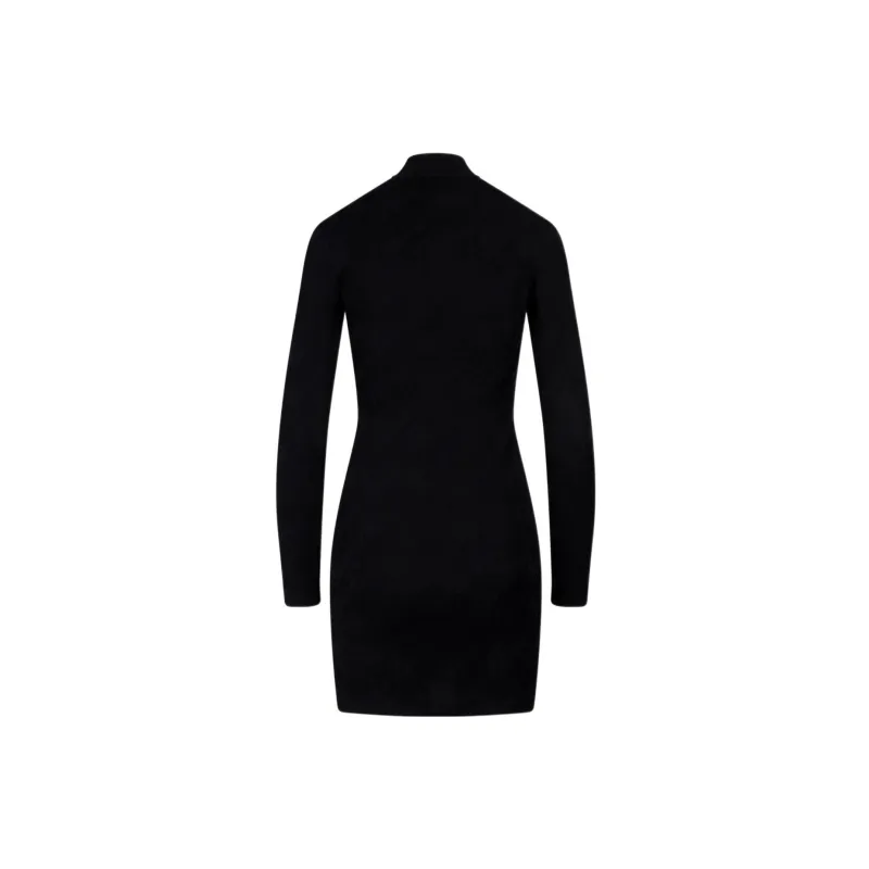 FENDI Long-Sleeved Dresses Women's Black-1