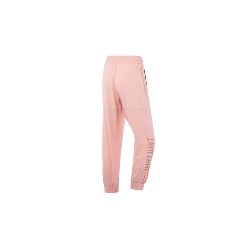 LINING Knitted Sweatpants Women's Pink-1