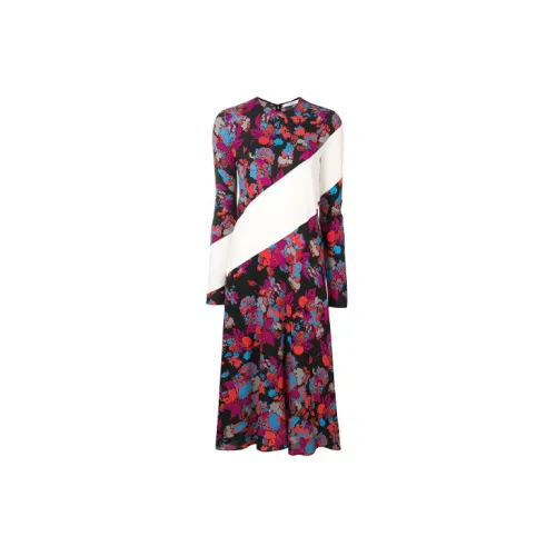 Givenchy Long-Sleeved Dresses Women's Multicolor