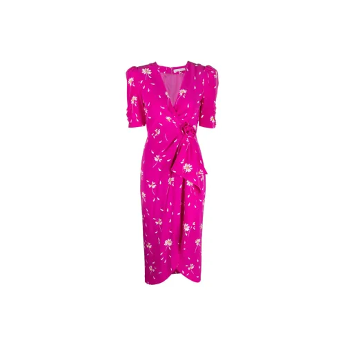 Alessandra Rich Short-Sleeved Dresses Women's Fuchsia