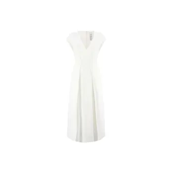 SportMax Sleeveless Dresses Women's White