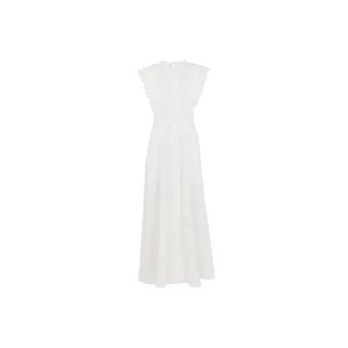 Chloé Sleeveless Dresses Women's White