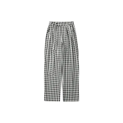 UNRETRO Casual Pants Women's Checkered