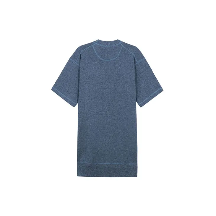 KENZO Short Sleeved Dress Women's Dark Blue-1