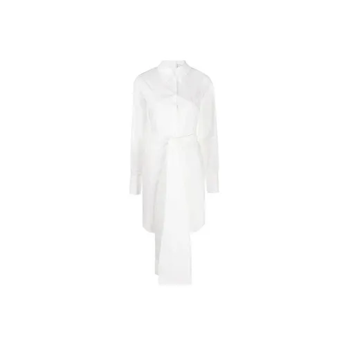 MSGM Long-Sleeved Dresses Women's White