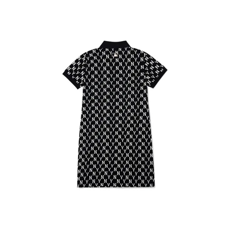 MLB Short Sleeved Dresses Spring And Summer Women's Black-1