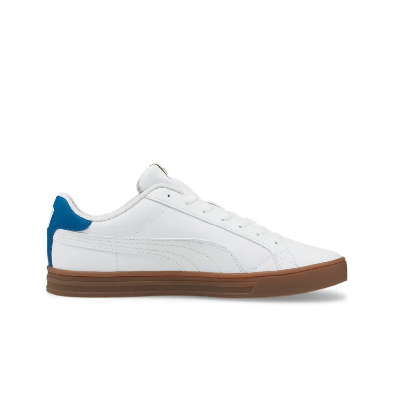 PUMA Smash Vulc V3 Lo 'White Mykonos Blue Gum'-1