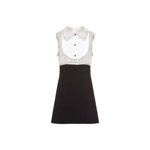 MIU MIU Sleeveless Dresses Women's White