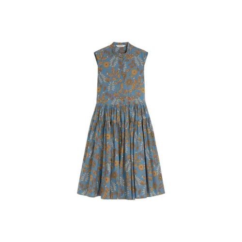 'S MAX MARA Sleeveless Dresses Women's Blue