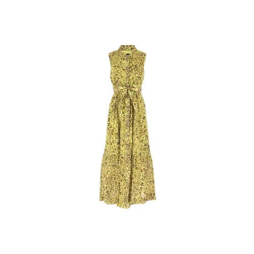 PINKO Sleeveless Dresses Women's Yellow