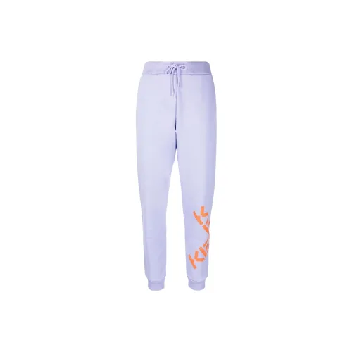 KENZO Knitted Sweatpants Women's Purple