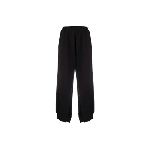 MM6 Maison Margiela Knitted Sweatpants Women's Black