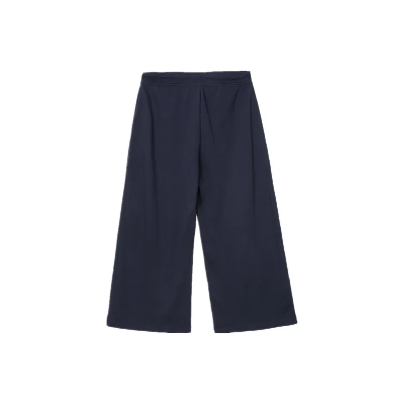 Champion Straight Casual Pants Japan Version Women's Navy Blue-1