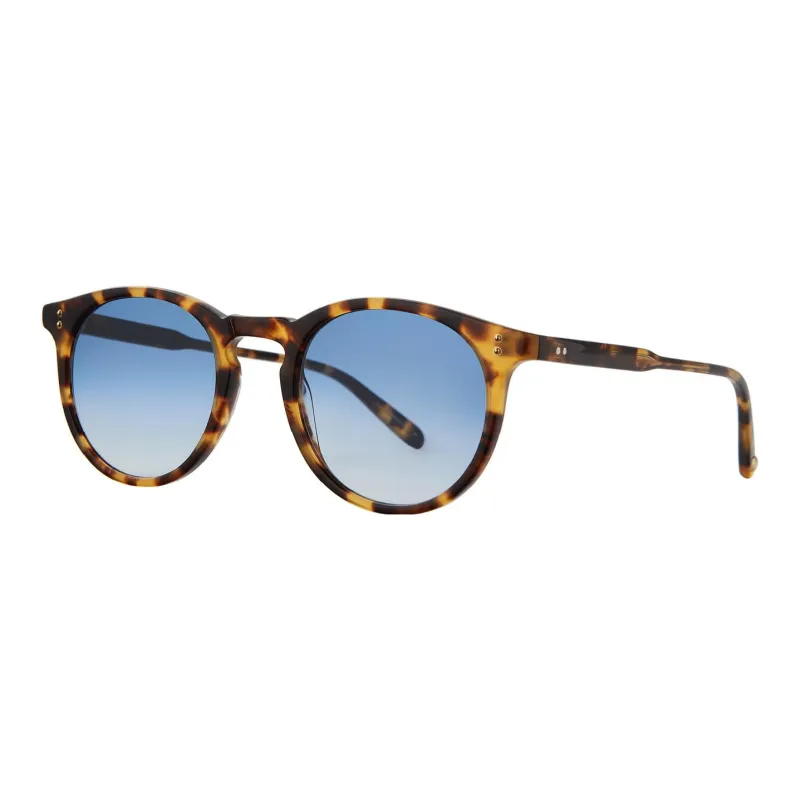 GARRETT LEIGHT Carlton Eco Round-frame Sunglasses-0