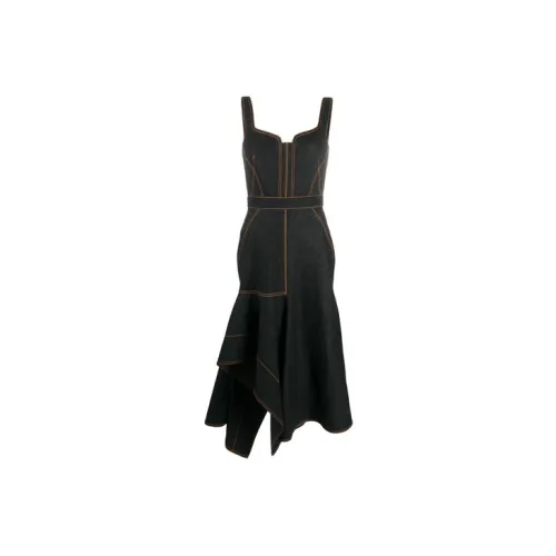 McQ Alexander McQueen Sleeveless Dresses Women's Black